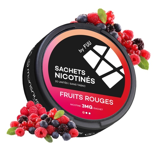 [SNFR] Sachets Nicotinés Fruits Rouges