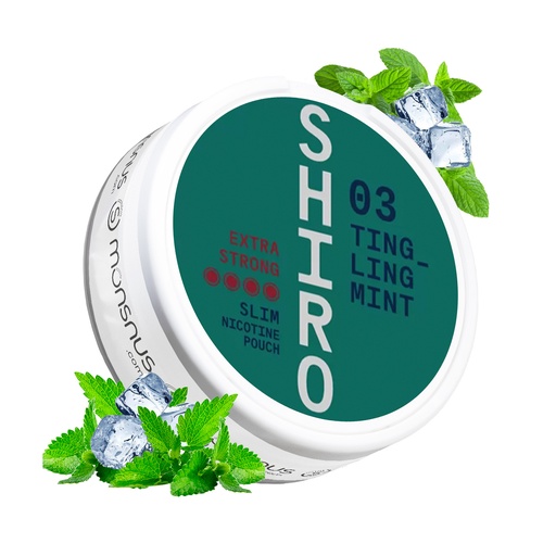 SHIRO 03 Tingling Mint Extra Strong Slim