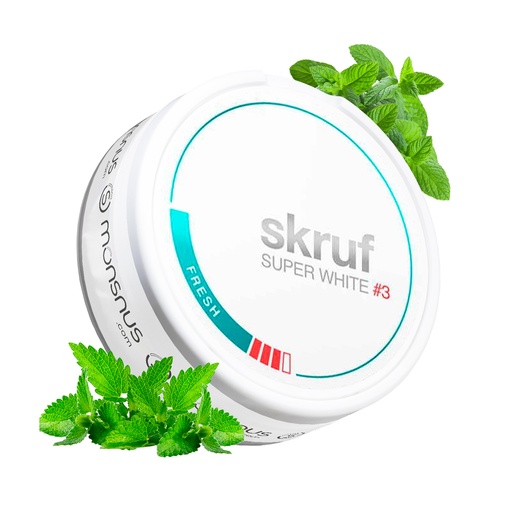 SKRUF Super White Fresh