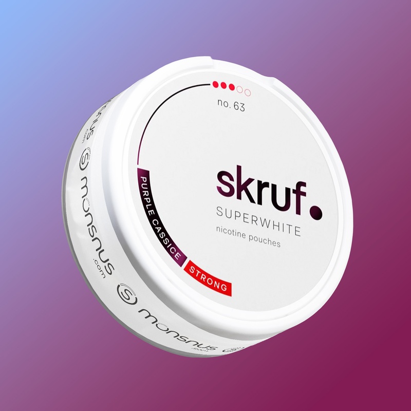 SKRUF Super White Purple Cassice